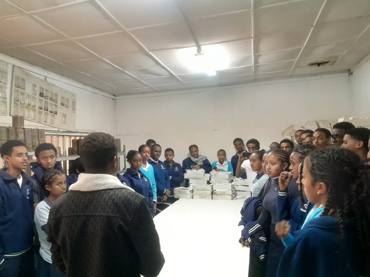 Grade 12 visit to the Ethiopian Biodiversity Institute (photo 2)